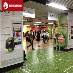深圳广告制作 防水防滑可移型地贴写真喷绘 定制超市广告地贴膜