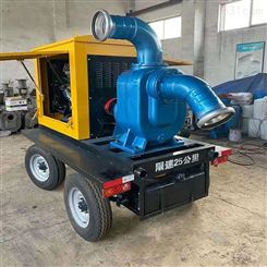 择众柴油泵车 YDBC-200移动抽水泵车 防汛移动泵车抢险排水