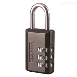 玛斯特Masterlock密码挂锁箱包锁无钥匙更衣柜挂锁 647D