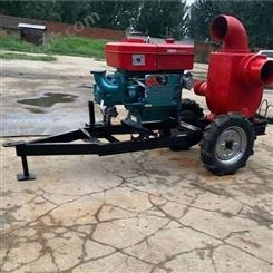 汽油大马力柴油抽水泵 高压灌溉抽水泵自吸6寸水泵
