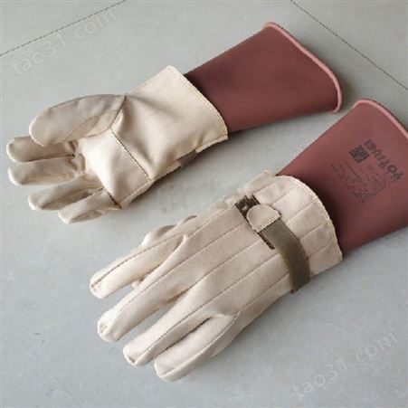 驰庭日本YS103-12-02羊皮防护手套绝缘皮质机械防护手套
