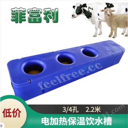 菲富利 4孔牛羊保温饮水槽 塑料饮水槽 羊饮水槽 防紫外线 人寿投保