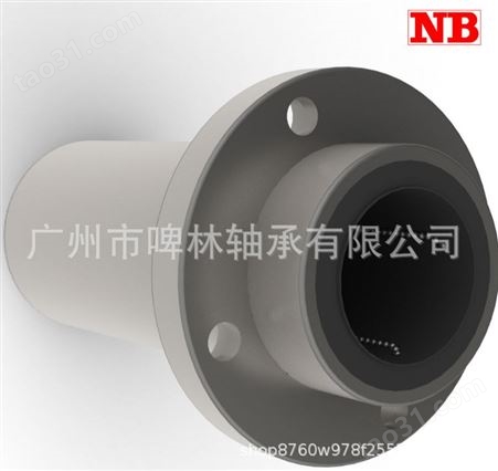 现货销售NB-TRF20UU圆法兰三倍直线轴承尺寸20x40x118mm