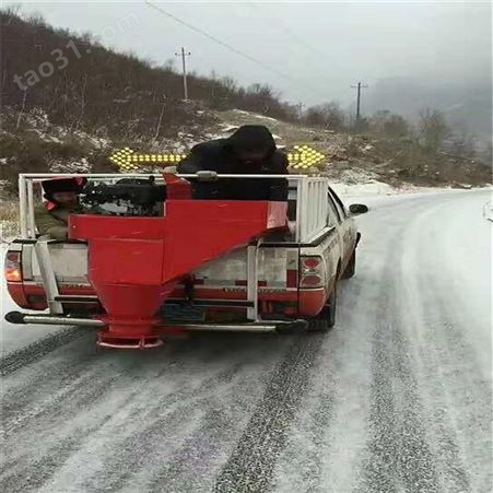 道路养护撒布机 电动融雪剂撒布机 江苏盐城性能稳定