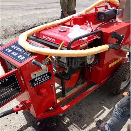河北承德公路地面沥青灌缝机 小型沥青路面切缝机施工方便