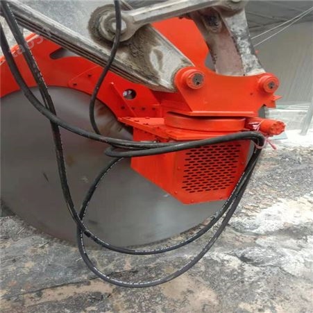 岩石锯视频多款型号可选 甘肃兰州钩机液压岩石锯
