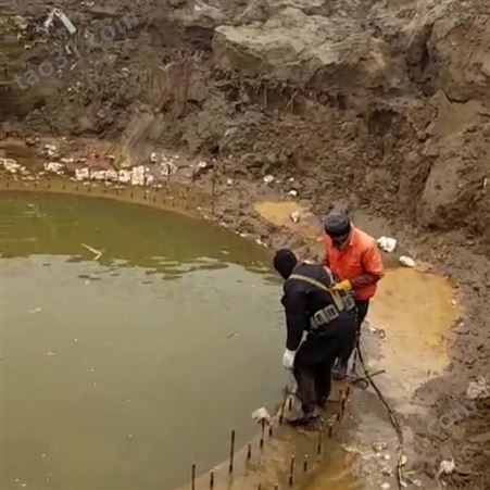 连云港钢管桩水下切割-箱涵带水清淤