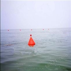 天蔚聚乙烯材质水上警示浮标直径700*900锥形小浮标