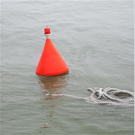 天蔚聚乙烯材质湖面禁养区警示浮标 直径700*900小型警戒标志