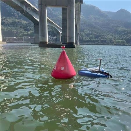 水上工程塑料警戒浮标体 直径700*900小河道施工警戒标志天蔚