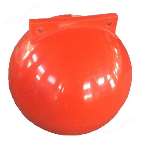 天蔚航道拦船警示塑料浮球直径800mm 河道定位聚乙烯警示浮球