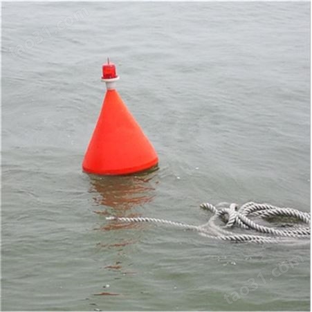 宁波天蔚警示浮标 河道危险区域700*900警戒浮漂 海上航道助航航标