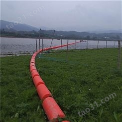 天蔚水源地保护围栏浮子养殖区域水面警戒线浮排聚乙烯材质直径300*1000