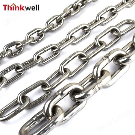 316不锈钢链条，2205双目不锈钢链条 高强度耐腐蚀链条 专业生产