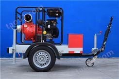 污水泵 6寸牵引式水泵 应急防汛专用泵车