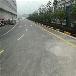 重庆公路划线 朝中建筑 小区划线费用 可定制设计