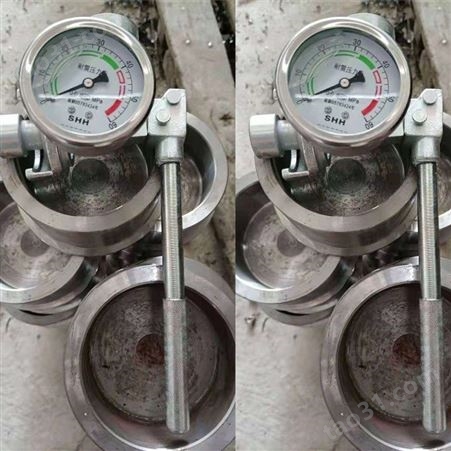 圣堃 SY-60型单体液压支柱测力计 耐震压力表 矿用测压表