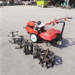 鲁程机械旋耕机 柴油192型微耕机 多功能果园施肥开沟机
