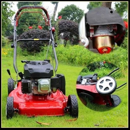 恒翔 手推式便携小型割草机 草坪修剪车 田园绿化修整除草机