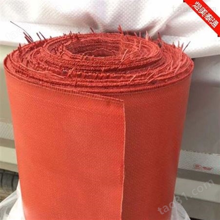 厂家生产 耐高温防火布 红色防火布 批发价格