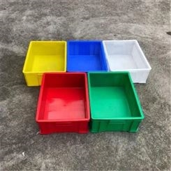 专业生产 斜口零件盒 塑料方盘长方形 防静电塑胶方盘