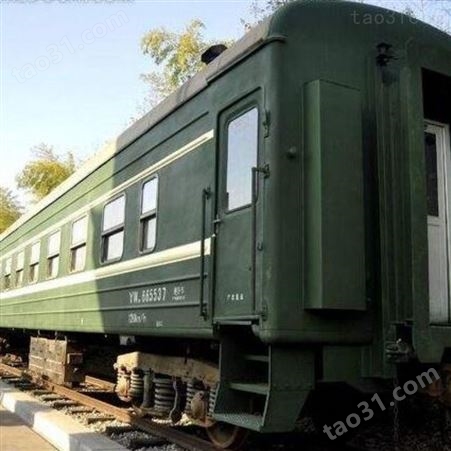 绿皮火车厢出售 老旧绿皮火车车厢供应