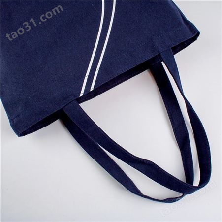 帆布袋生产基地文艺棉布手提袋定制大容量布兜手提帆布学生补习包