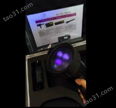 辰工 UV-100手持式黑光灯 LED荧光探伤灯 渗透探伤灯 365nm紫外灯