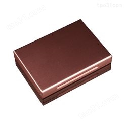 商务铝卡盒订做_颜色|黑色玫瑰色可定制