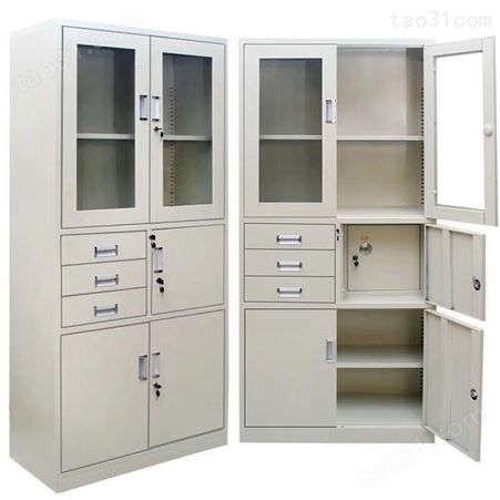 黑龙江铁皮文件柜 优质铁制24门储物柜 车间员工储物柜