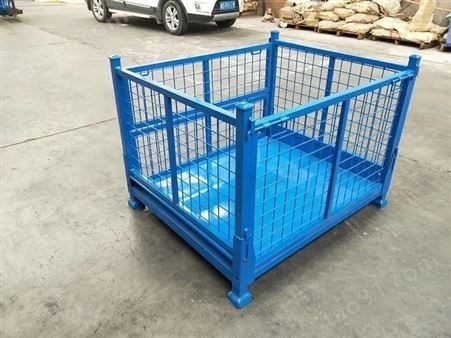 标准镀锌笼 折叠式物料笼 中空板仓储笼 广西南宁批发商