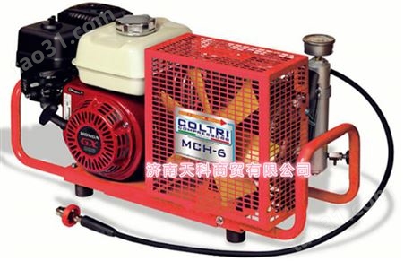 意大利科尔奇MCH6/SH空气压缩机 汽油机驱动充气泵