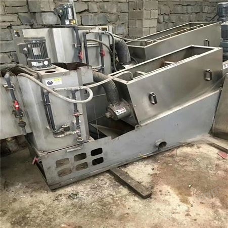 101型污泥脱水压滤机 不锈钢带式污泥处理压滤机 脱水设备厂家