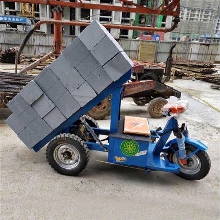 电动平板拉砖车 自动装卸拉砖车 择众电动运砖车