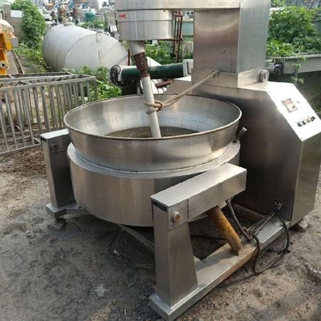 食品加工通用设备回收 二手搅拌夹层锅 行星夹层锅 超跃设备