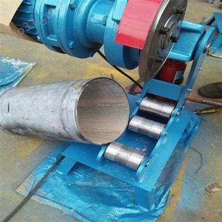 电动切管机 镀锌圆管切割机 钢管压槽切割机效率高