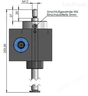 德国ANT Antriebstechnik高性能螺旋千斤顶NH2-N-4:1-K