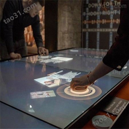摩拓为供应 识别触摸桌 触摸屏智慧识别桌 红外框物识别技术