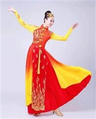 古典舞演出服中国风歌颂祖国舞蹈演出服男女款