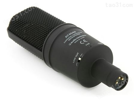 铁三角AT4040电容麦大振膜麦克风专业录音合唱话筒声卡设备套装