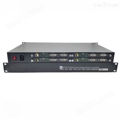 小鱼视频 2路双向DVI光端机 DVI光纤延长器 DVI光纤收发器 DVI视频光端机