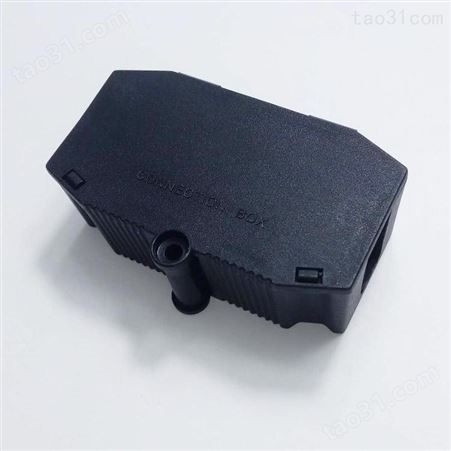 龙三厂家供应923端子接线盒 410防尘接线保护盒 可配黑色胶管