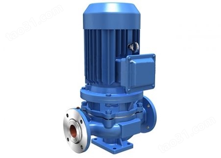 ISG型立式管道泵,ISG型立式管道离心泵-请到上海三利