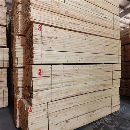工程建筑方木 建筑方木建筑模板报价 辐射松建筑木方制造商_呈果木业
