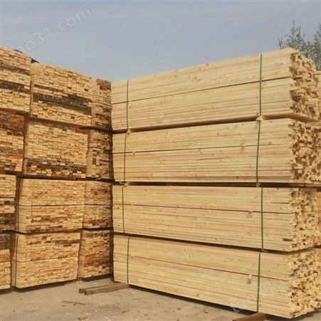 呈果木业建筑跳板 木材加工厂家直供10x10樟子松建筑跳板