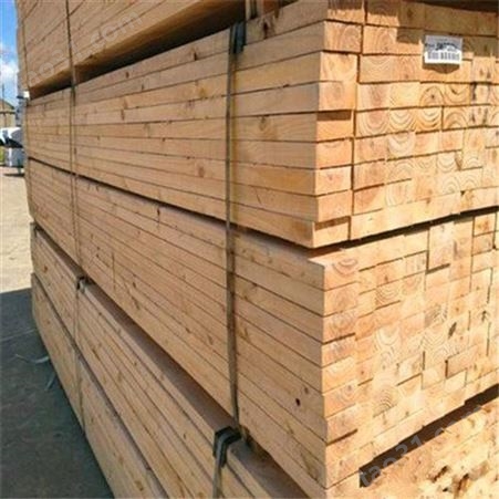 呈果建筑工程木方批发 12x12耐磨辐射松工程木方加工定制