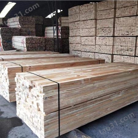工程建筑方木规格齐全厂家自产自销 3x8建筑用木方批发呈果木业