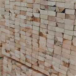 美国铁杉松木 呈果木业批发4x7建筑木方价格公道