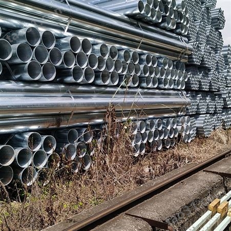 镀锌钢管 建筑管材 消防管供应 Q215B材质 2寸 钢材市场出售