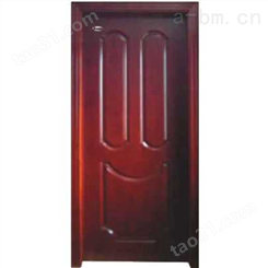 富安木业-富安套装门Am1欧式（红像木色）